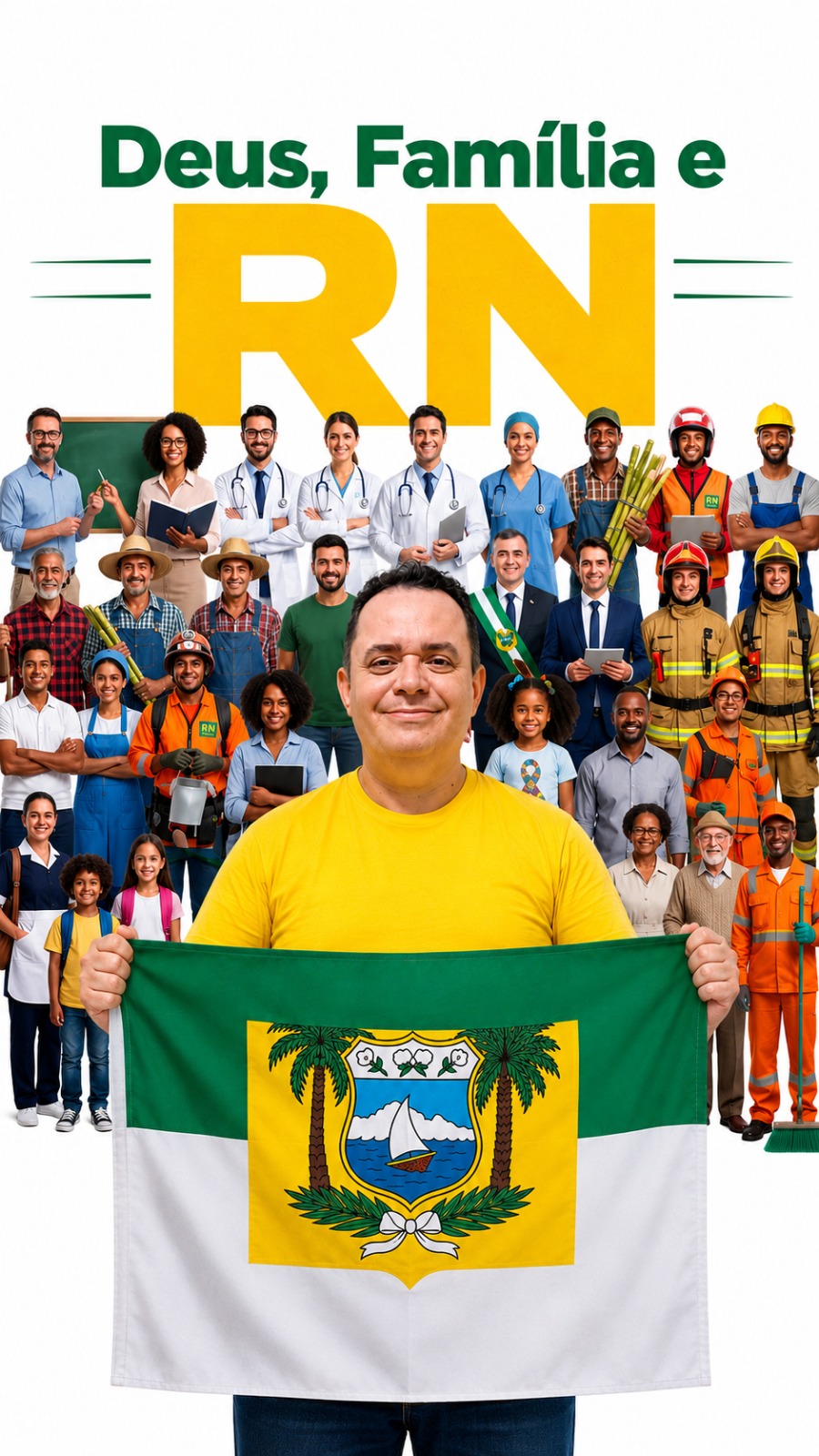 Retrato institucional de Rodrigo Bolsonaro